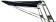 Osculati 46.906.31 - Telescopic Stern Awning Navy Blue 130 x 145 cm