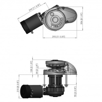 Maxwell RC12 Vertical Anchor Windlass