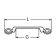 Euromarine Webbing Bridge Straps A4 40x75mm