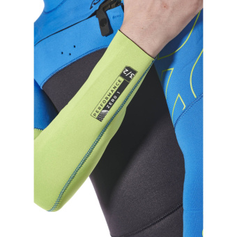 Plastimo P203235 - Performance 3/2mm Neoprene Wetsuit - FD Kids Grey/Blue Size Y-L