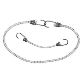 Plastimo 423169 - Shock Cord With St. Steel Hooks 8X500mm