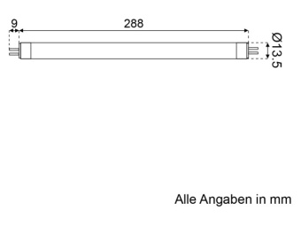 Talamex LED Tube Lamp 10-30V 2700K