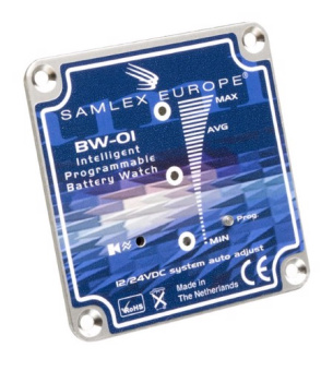 Samlex BW-01 - Battery Monitor 12/24V Programmable