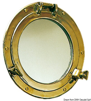 Osculati 32.231.20 - Porthole Mirror Ø 210 mm