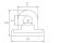 TyeTec PS060 - Padeye with Spring TyeTec PS060 - Padeye with Spring