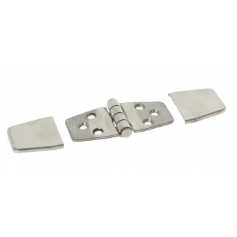 Marine Town Hinge With Cover 76x37 mm