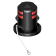 Lopolight 301-114ST-PRO-EX - Navigation Light 3NM 360° Red, Double, Black Anodized, Ex Zone 1&2