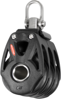 Ronstan RF48300 Series 40 Ball Bearing Orbit Block, Triple, Shackle Head