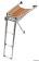 Osculati 48.471.03 - Dolphin Striker AISI 316/teak with 3-Step Ladder