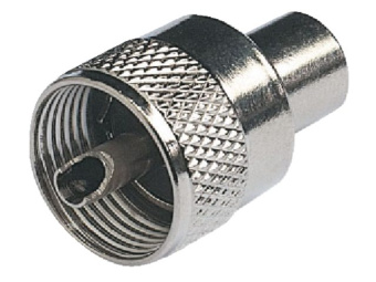 Glomex RA353 - UHF PL259 (m) Crimp Connector for RG8X