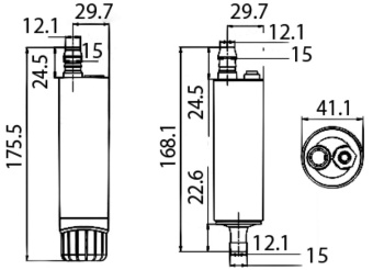 Osculati 16.105.13 - Submersible centrifugal pump