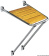 Osculati 48.420.04 - Stern Plattform Witouth Ladder 58x52 cm