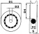 Osculati 55.243.01 - Pulley 8 mm