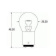 BA15D Bulb 12V 15W