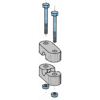 Vetus KABELKL Throttle Cable Clamps