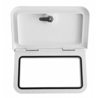 Nuova Rade White Hatches With Lock 285x165 mm 
