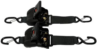 Speedstrap S-Hook Adapters For Automatic Retractable Tie-Down Straps, 2 Pieces