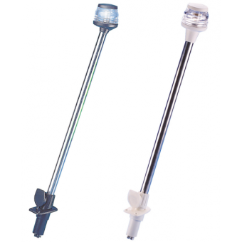 Extractable Pole With All Around Navigation Light White