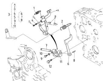 Nanni Diesel 970313906 - SPRING,GOVERNOR for N2.10/N2.14/N3.21