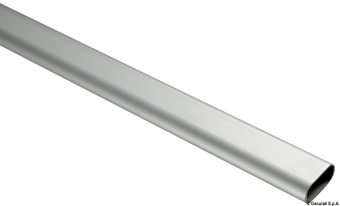 Osculati 41.610.00 Anodized Aluminium Oval Handrail Tube 40x20 mm, 2 m