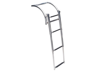 Talamex Boarding Ladder Telescopic For Inflatable Boat Stainless Steel 4 Steps
