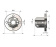 Hollex Clamp Hub Ø38xØ102 Female EP