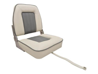 Hollex Seat Silver Star Cream/Grey With Grey Trim