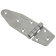 Euromarine Semi-oval Stainless Steel Hinge - 125x40mm