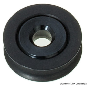 Osculati 55.246.02 - Aluminium Pulley 34 mm For Lines 5 mm