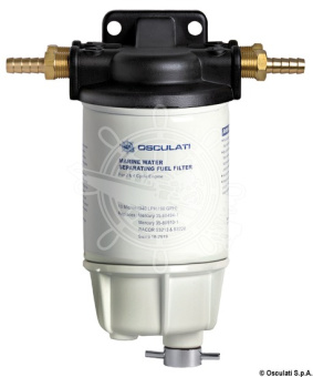 Osculati 17.664.03 - Universal Water/Fuel Separating Filter 30 µm