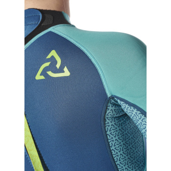 Plastimo P203725 - Essential 3/2mm Neoprene Wetsuit Kids Azure Blue Size Y-XL