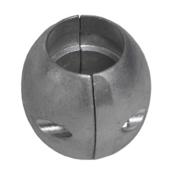 Super Marine Aluminium Shaft Rounded Anode Ø35