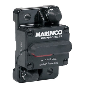 BEP 185080P/DSP – HD Thermal Circuit Breaker 80A, Switchable Reset, Panel Mount (Flush), 30V DC, IP67