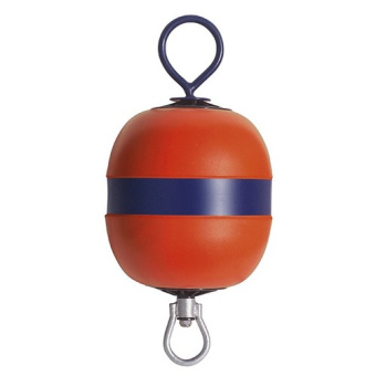 Plastimo 57585 - Mooring buoy with rod orange Ø 39 cm