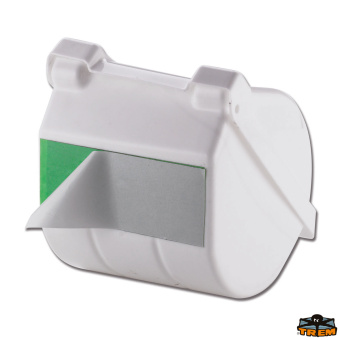 Trem Z1813150 - Toilet Paper Holder Waterproof White Color 130x150 mm