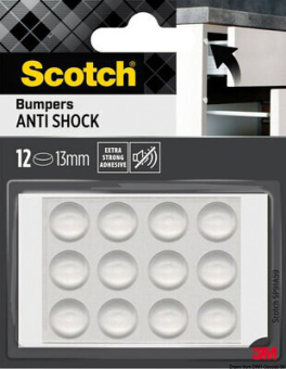 Osculati 65.397.02 - 3M Scotch® Anti Shock Bumpers 13 mm - Pack 12 pcs