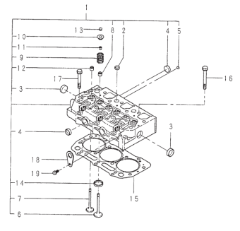 Northern Lights 111011260 - Cylinder Head Assembly 