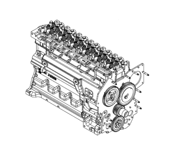 John Deere SE501062 - REMAN Complete Block Assembly