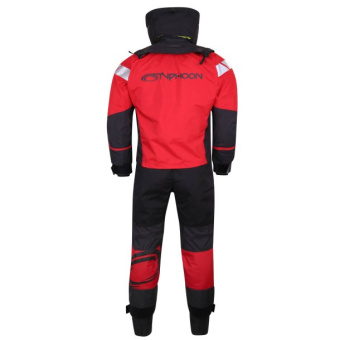 Plastimo 67938 - Typhoon Drysuit Max B Front Entry Black/Red LB