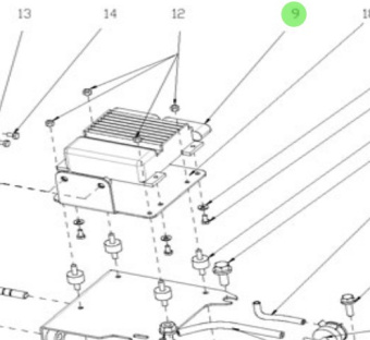 Nanni Diesel 970314089 - Injector Driver for EDU Assembly