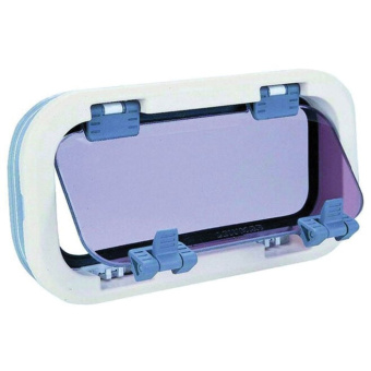Lewmar 393422500 - ST 4 CLR Opening Standard Portlight 646 x 191 mm