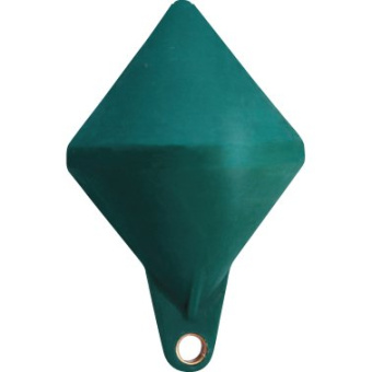 Plastimo 35629 - Bi-conical marking buoy green Ø 80 cm - 186 kg