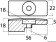 Suzuki 55321-90J01 & Evinrude 5032930 & OMC 60/140 HP 4 ST Aluminium Plate Leg Anode - Osculati 43.903.38