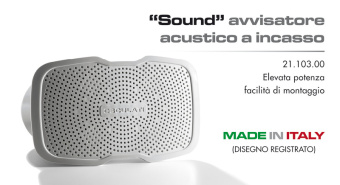 Osculati 21.103.10 - Sound Built-In Horn Round Version
