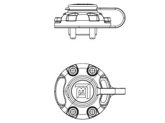 Borika Fs219 - Mounting Base Accessories M6