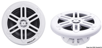 Osculati 29.743.03 - Dual Cone Speakers 6.5" - 2x120W - White