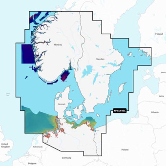 Navionics NPEU645L - MSD/Platinum+ Large Skagerrak & Kattegat
