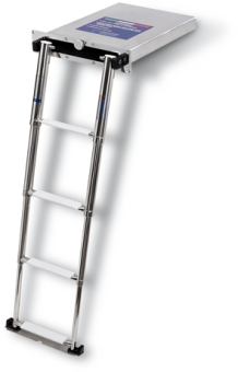 Douglas Marine 1002-004ECC - Foldaway Ladder Eccentrica 4 Steps