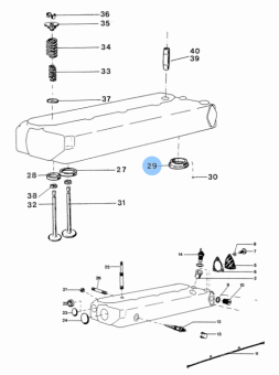 Vetus STM2202 - Plug 13.5 for Valves