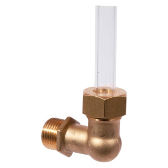 Sight Glass Elbow 1/2" Outside Thread Lower Elbow
